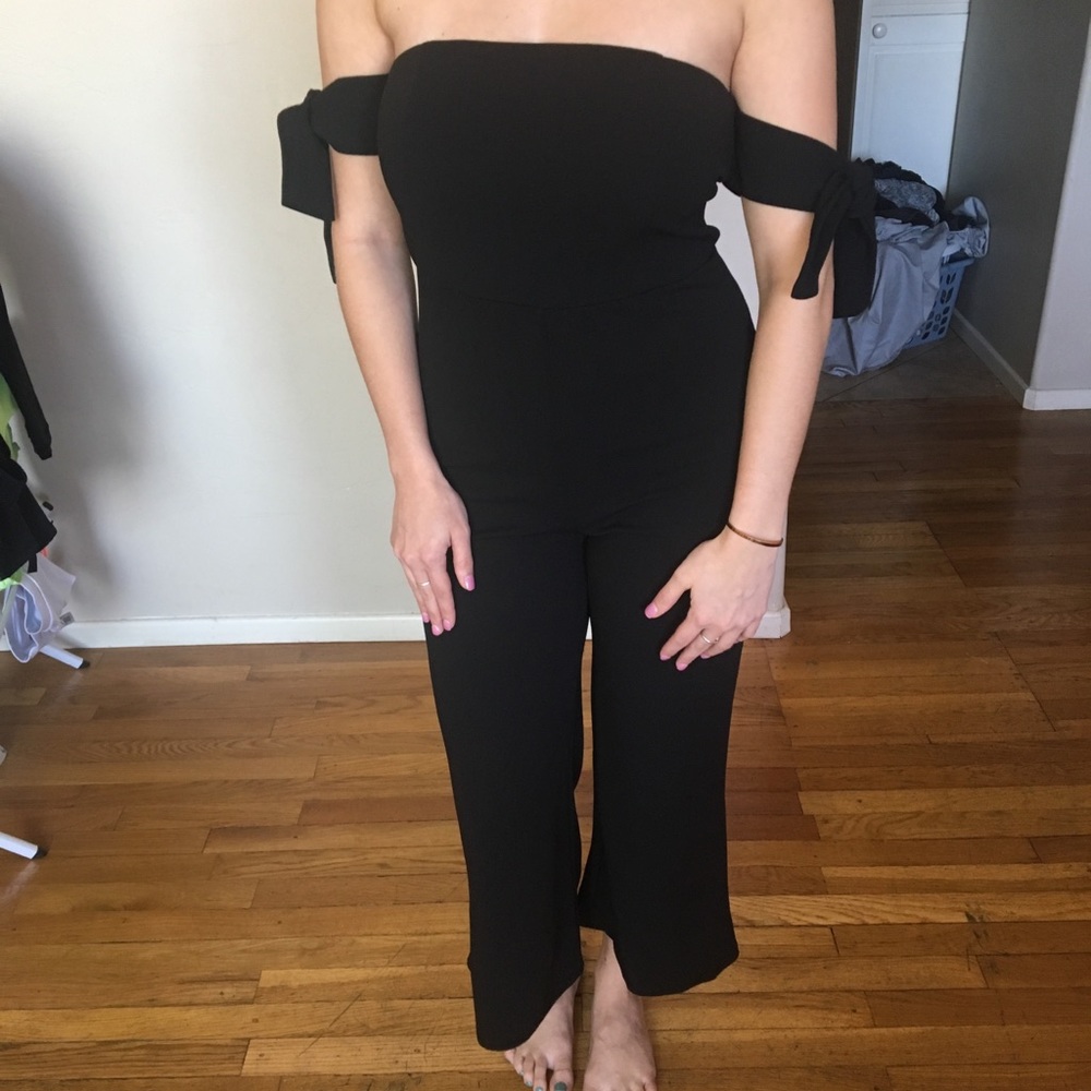Black jump suit